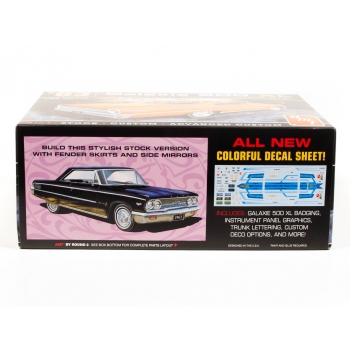 1963 Ford Galaxie Modellbausatz im Maßstab 1:25